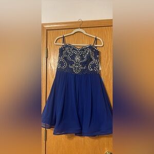 My Michelle Blue Dress